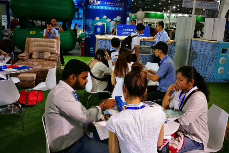 名企聚首廣州，2018亞洲泳池SPA博覽會昨日開幕